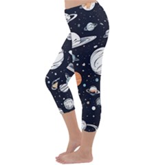 Capri Winter Leggings  Back