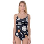 Space Galaxy Universe Stars Sky Camisole Leotard 