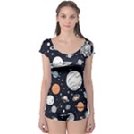 Space Galaxy Universe Stars Sky Boyleg Leotard 