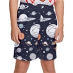 Space Galaxy Universe Stars Sky Kids  Basketball Shorts