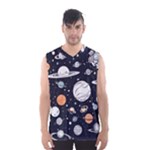 Space Galaxy Universe Stars Sky Men s Basketball Tank Top