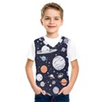 Space Galaxy Universe Stars Sky Kids  Basketball Tank Top