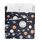 Space Galaxy Universe Stars Sky Duvet Cover Double Side (Full/ Double Size)