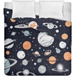 Space Galaxy Universe Stars Sky Duvet Cover Double Side (King Size)