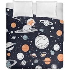 Space Galaxy Universe Stars Sky Duvet Cover Double Side (California King Size) from ArtsNow.com