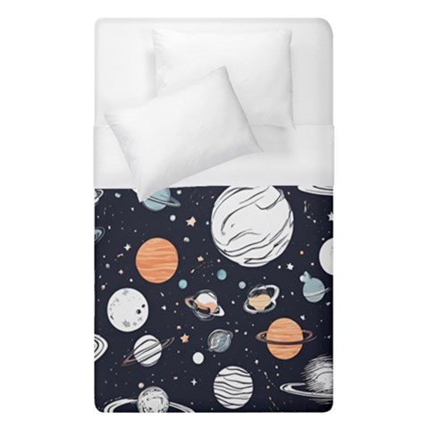 Space Galaxy Universe Stars Sky Duvet Cover (Single Size) from ArtsNow.com