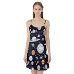 Space Galaxy Universe Stars Sky Satin Night Slip