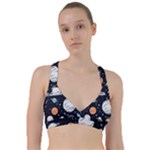 Space Galaxy Universe Stars Sky Sweetheart Sports Bra