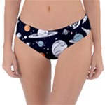 Space Galaxy Universe Stars Sky Reversible Classic Bikini Bottoms