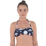 Space Galaxy Universe Stars Sky Tie Back Bikini Top