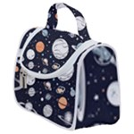 Space Galaxy Universe Stars Sky Satchel Handbag