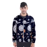 Space Galaxy Universe Stars Sky Men s Windbreaker