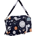 Space Galaxy Universe Stars Sky Canvas Crossbody Bag