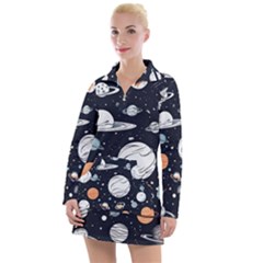 Women s Long Sleeve Casual Dress 