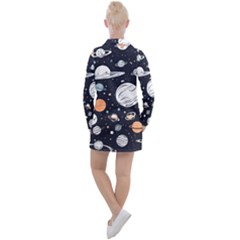 Women s Long Sleeve Casual Dress 