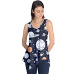 Space Galaxy Universe Stars Sky Sleeveless Tunic