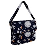 Space Galaxy Universe Stars Sky Buckle Messenger Bag