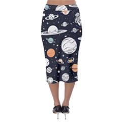 Midi Pencil Skirt 