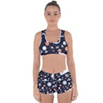 Space Galaxy Universe Stars Sky Racerback Boyleg Bikini Set