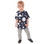 Space Galaxy Universe Stars Sky Kids  Raglan T-Shirt