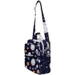 Space Galaxy Universe Stars Sky Crossbody Day Bag