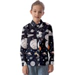 Space Galaxy Universe Stars Sky Kids  Long Sleeve Shirt