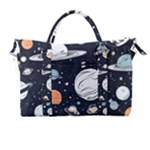 Space Galaxy Universe Stars Sky Carry-on Travel Shoulder Bag