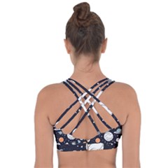 Cross String Back Sports Bra 