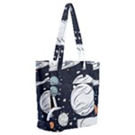 Space Galaxy Universe Stars Sky Everyday Shoulder Bag with Pouch Bag