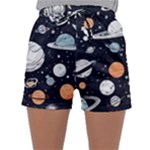 Space Galaxy Universe Stars Sky Sleepwear Shorts