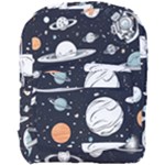 Space Galaxy Universe Stars Sky Full Print Backpack