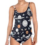 Space Galaxy Universe Stars Sky Tankini Set