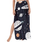 Space Galaxy Universe Stars Sky Maxi Chiffon Tie-Up Sarong