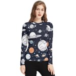 Space Galaxy Universe Stars Sky Women s Long Sleeve Rash Guard