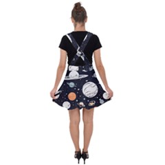 Velvet Suspender Skater Skirt 