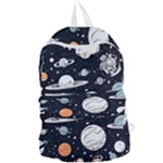 Space Galaxy Universe Stars Sky Foldable Lightweight Backpack