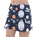 Space Galaxy Universe Stars Sky Classic Tennis Skirt