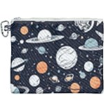 Space Galaxy Universe Stars Sky Canvas Cosmetic Bag (XXXL)