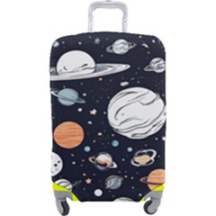 Space Galaxy Universe Stars Sky Luggage Cover (Large) from ArtsNow.com