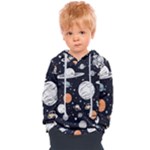 Space Galaxy Universe Stars Sky Kids  Overhead Hoodie