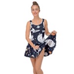 Space Galaxy Universe Stars Sky Inside Out Casual Dress