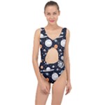 Space Galaxy Universe Stars Sky Center Cut Out Swimsuit