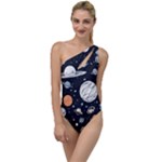 Space Galaxy Universe Stars Sky To One Side Swimsuit