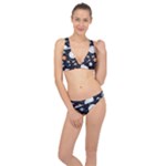 Space Galaxy Universe Stars Sky Classic Banded Bikini Set 