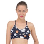 Space Galaxy Universe Stars Sky Basic Training Sports Bra