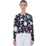 Space Galaxy Universe Stars Sky Women s Slouchy Sweat