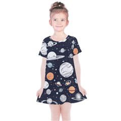 Kids  Simple Cotton Dress 