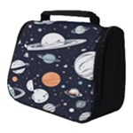 Space Galaxy Universe Stars Sky Full Print Travel Pouch (Small)