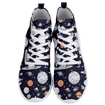 Space Galaxy Universe Stars Sky Men s Lightweight High Top Sneakers