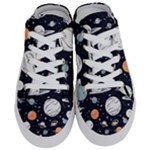 Space Galaxy Universe Stars Sky Half Slippers